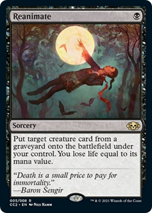 Reanimate Card Front