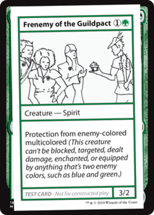Frenemy of the Guildpact Card Front