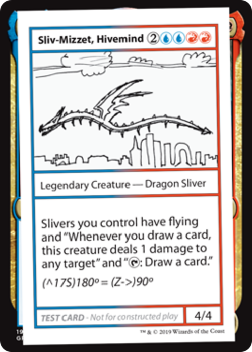 Sliv-Mizzet, Hivemind Card Front