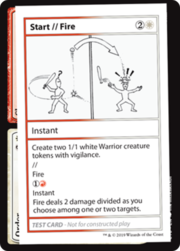 Start // Fire · No PW Symbol 101