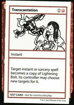 Transcantation Card Front