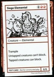 Siege Elemental · No PW Symbol 064