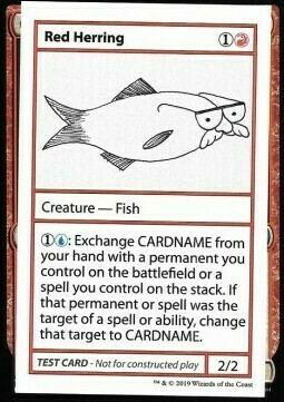Red Herring Card Front