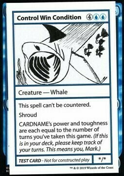 Control Win Condition Card Front