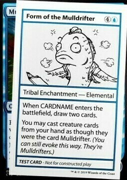 Form of the Mulldrifter Card Front