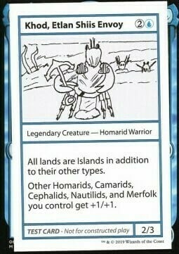 Khod, Etlan Shiis Envoy Card Front