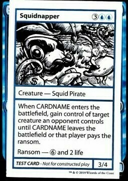 Squidnapper Card Front
