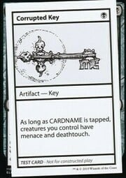 Corrupted Key · No PW Symbol 039