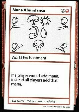 Mana Abundance Card Front