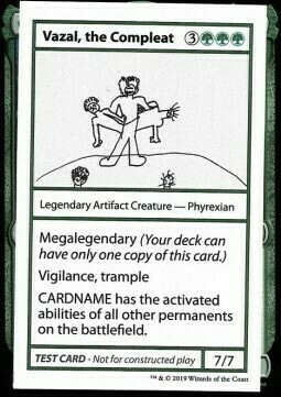 Vazal, the Compleat Card Front