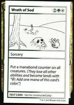 Wrath of Sod Card Front