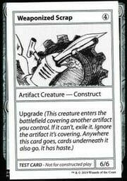 Weaponized Scrap · No PW Symbol 111