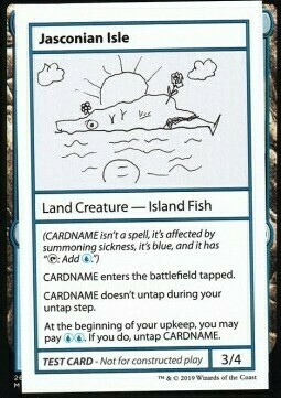 Jasconian Isle Card Front