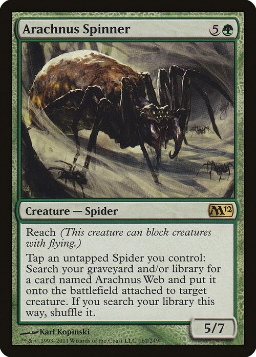 Filatrice Arachnus Card Front