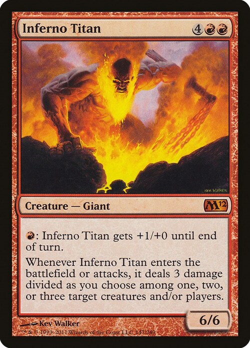 Titano dell'Inferno Card Front