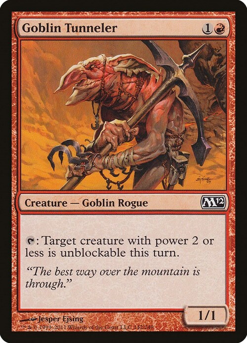 Goblin Tunneler Card Front
