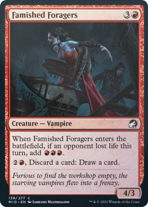 Famished Foragers Card Front