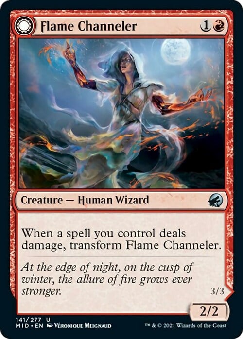 Flame Channeler // Embodiment of Flame Card Front