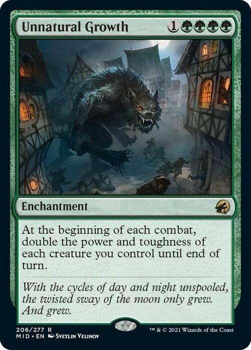 Unnatural Growth Card Front