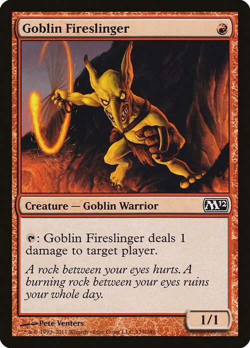 Goblin Fireslinger Card Front