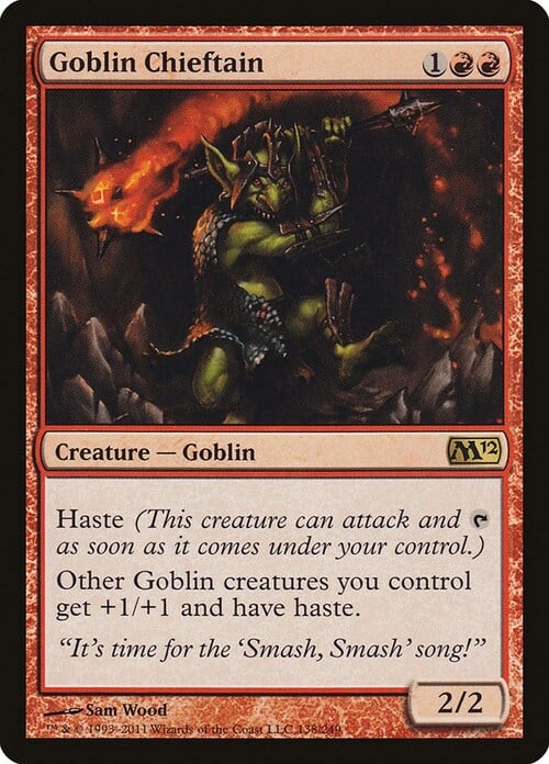 Capitano Goblin Card Front
