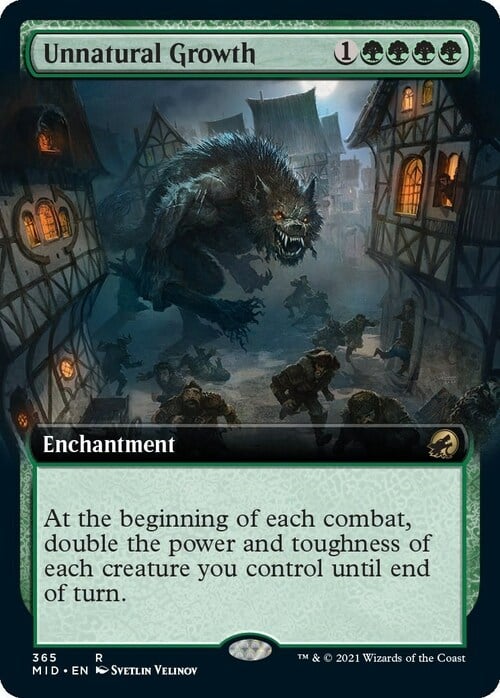Unnatural Growth Card Front