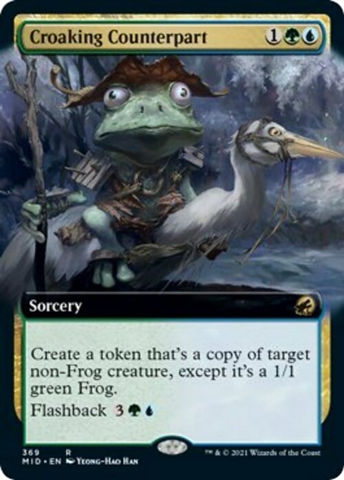 Croaking Counterpart Card Front