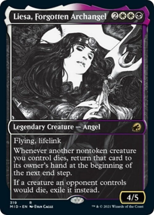 Liesa, Forgotten Archangel Card Front
