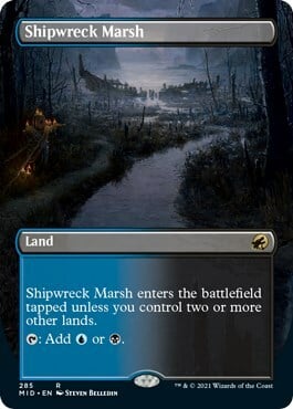Shipwreck Marsh Card Front
