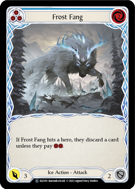 Frost Fang (Blue) Card Front