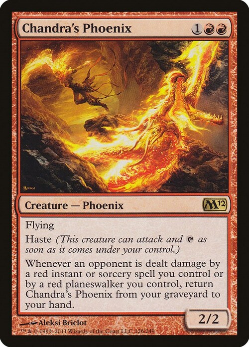 Chandra's Phoenix Card Front