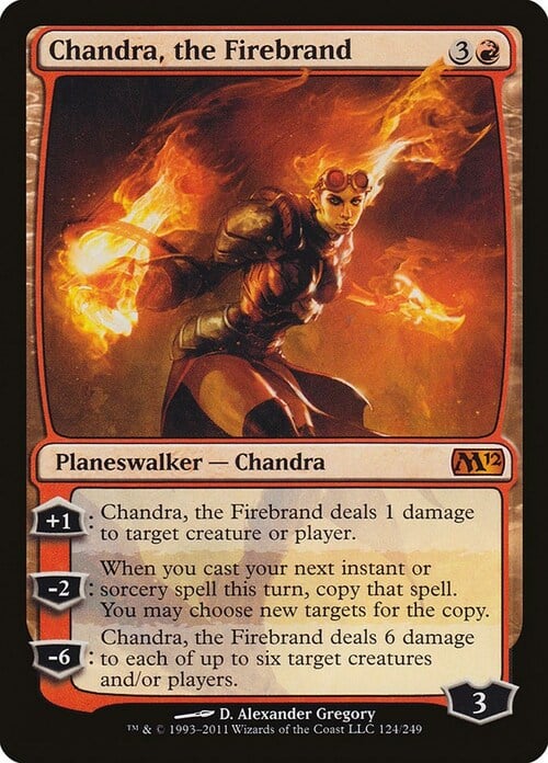 Chandra, the Firebrand Card Front