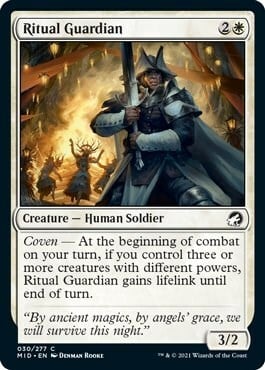 Ritual Guardian Card Front