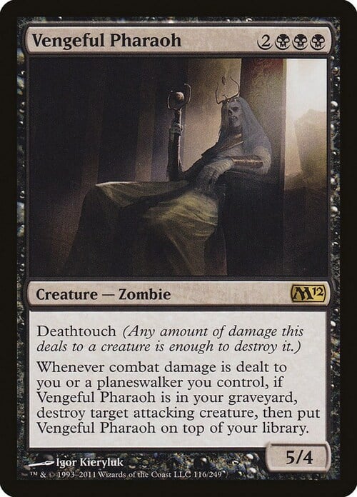 Vengeful Pharaoh Card Front