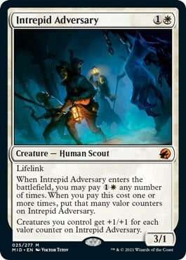 Intrepid Adversary Card Front
