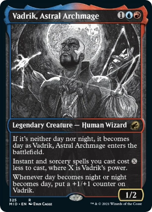 Vadrik, Arcimago Astrale Card Front