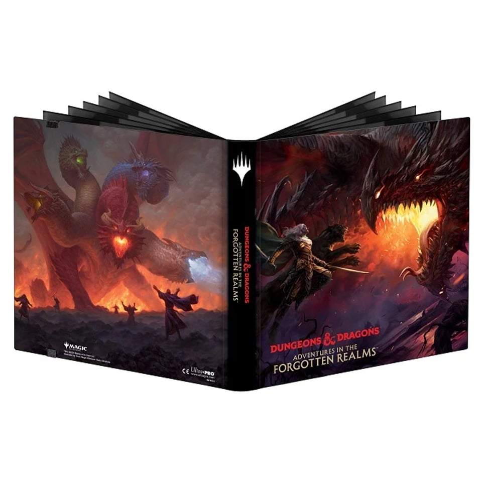 Adventures in the Forgotten Realms: 12-Pocket Binder