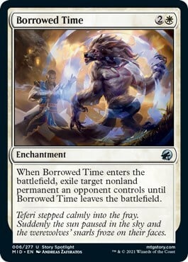 Borrowed Time Card Front