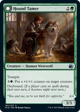 Hound Tamer // Untamed Pup Card Front