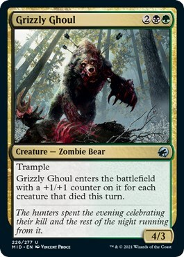 Grizzly Ghoul Card Front