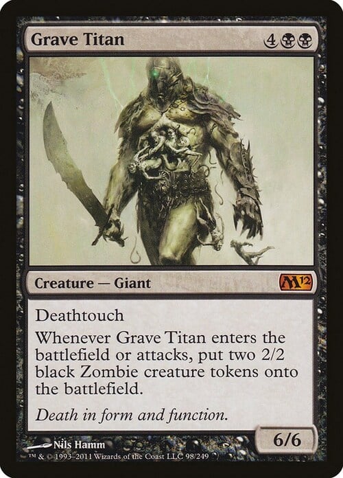 Grave Titan Card Front