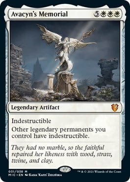 Monumento ad Avacyn Card Front