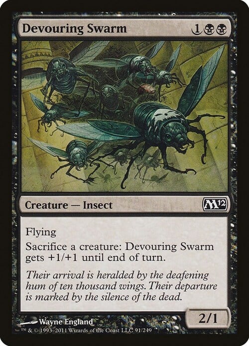 Devouring Swarm Card Front