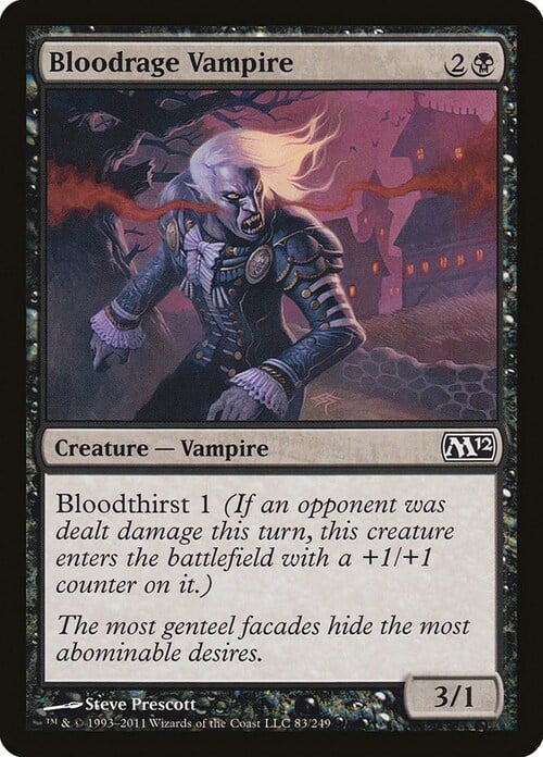 Vampiro dell'Ira Sanguinaria Card Front
