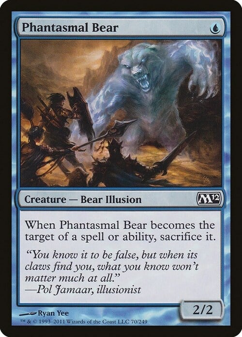 Phantasmal Bear Card Front