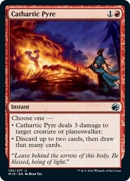 Cathartic Pyre Card Front