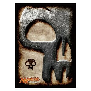 80 Black Mana Sleeves