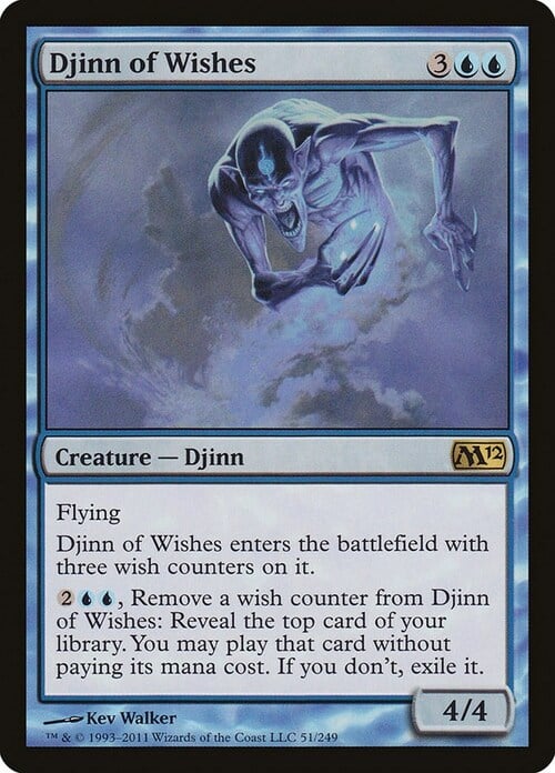 Djinn of Wishes Card Front