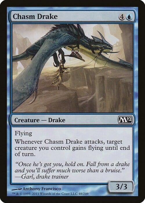 Chasm Drake Card Front