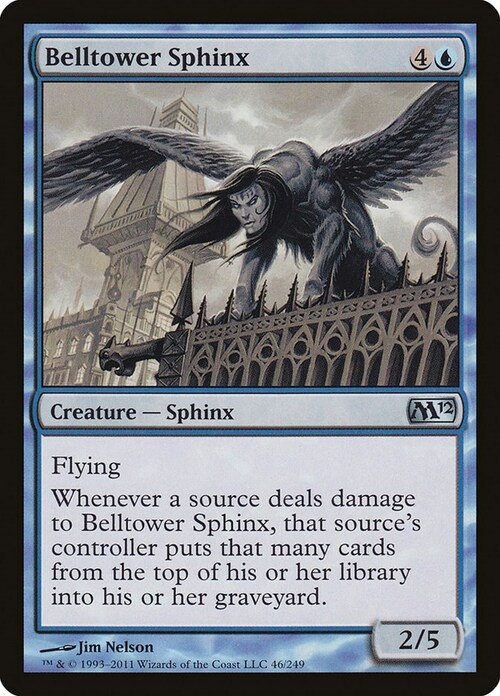 Belltower Sphinx Card Front